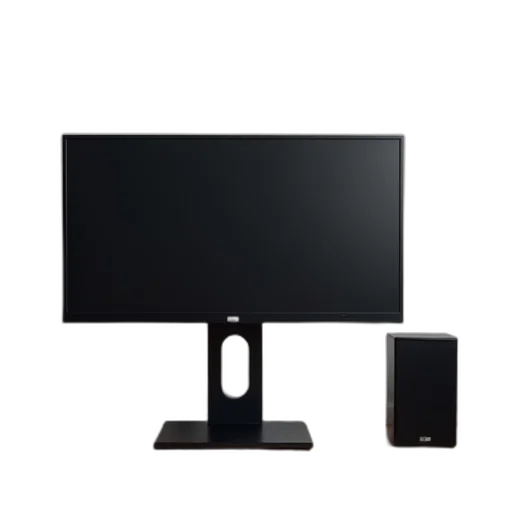 furniture, 3d render, modern, flat-screen transparent PNG cut-out