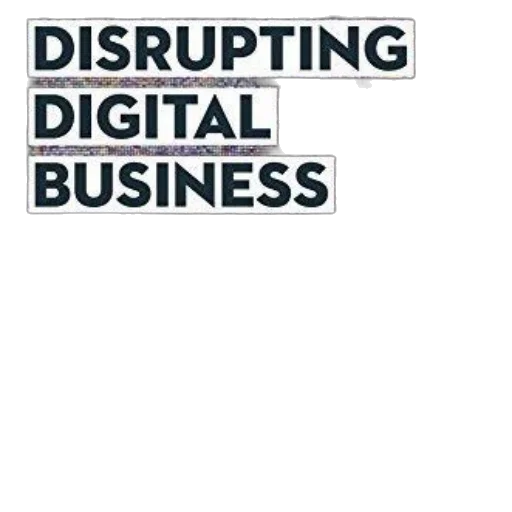 disrupting, digital, business, create transparent PNG cut-out