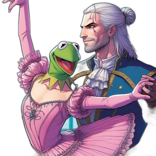 dragon, dress, sword, concept art transparent PNG cut-out