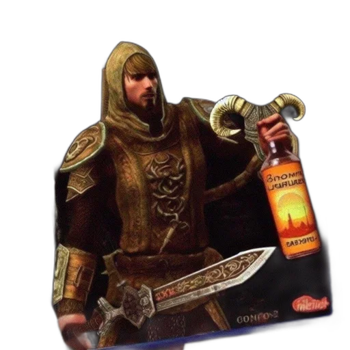 sword, weapon, staff, bottle transparent PNG cut-out