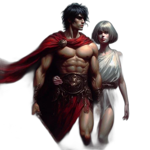 fantasy art, concept art, comic book art, pixel art transparent PNG cut-out