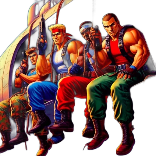 concept art, comic book art, pixel art, fantasy art transparent PNG cut-out