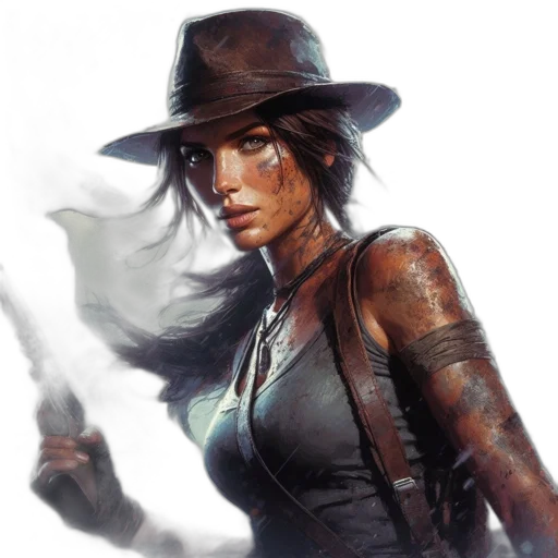 staff, hat, concept art, fantasy art transparent PNG cut-out