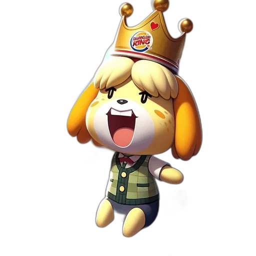crown, staff, hat, animal transparent PNG cut-out