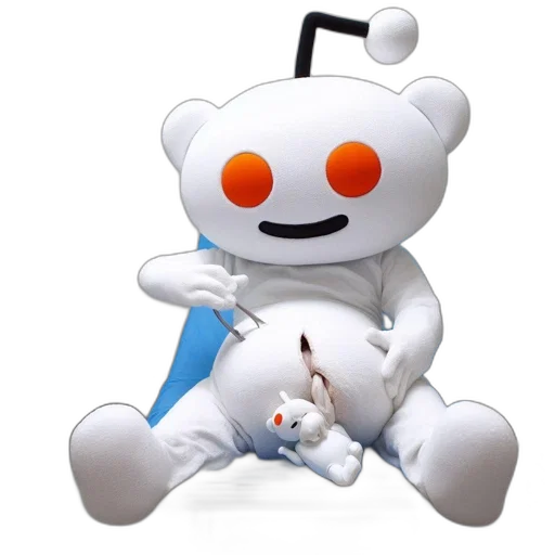 robot, staff, weapon, creature transparent PNG cut-out