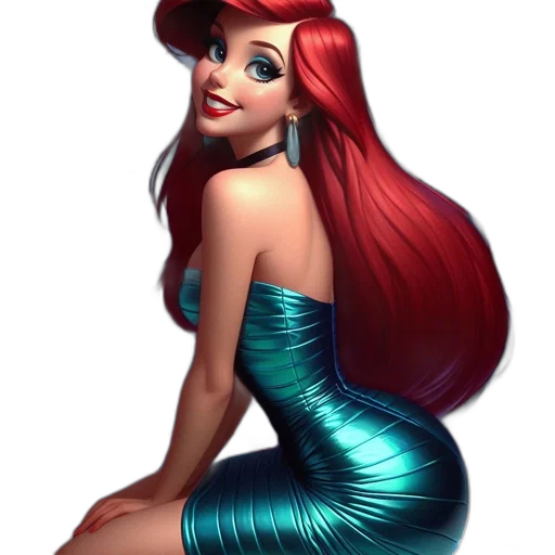 dress, concept art, fantasy art, cartoon transparent PNG cut-out