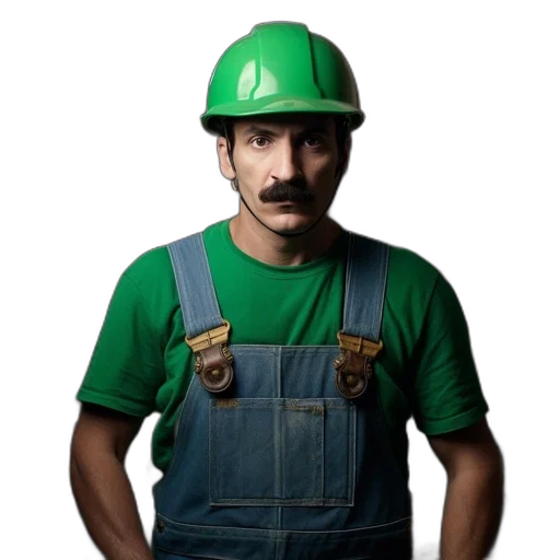 hat, staff, face, animal transparent PNG cut-out