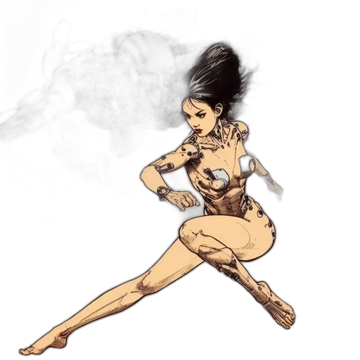concept art, fantasy art, comic book art, pixel art transparent PNG cut-out