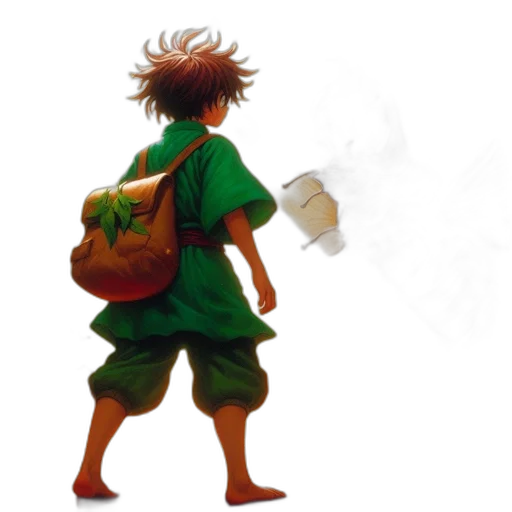 staff, concept art, 3d render, pixel art transparent PNG cut-out