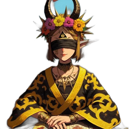 crown, mask, staff, jewelry transparent PNG cut-out