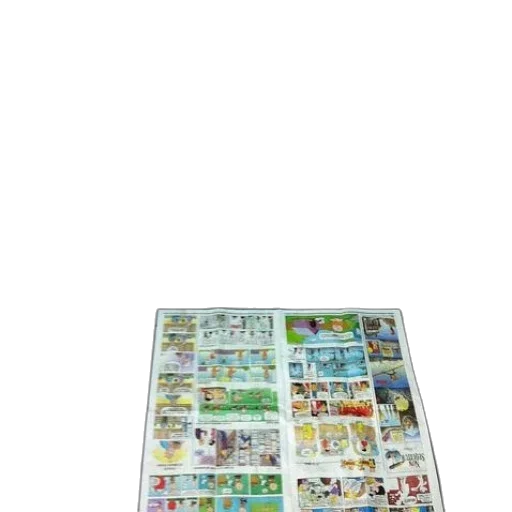 comic, strip, spread, out transparent PNG cut-out