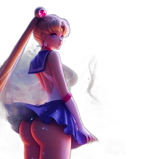 dress, 3d render, concept art, anime transparent PNG cut-out