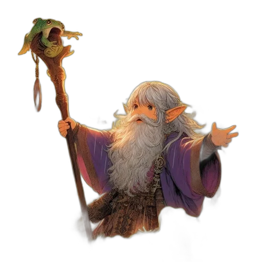 staff, dragon, fantasy art, concept art transparent PNG cut-out