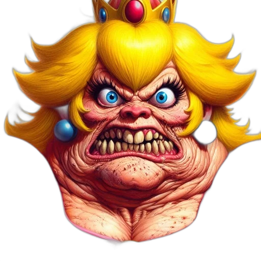 crown, face, creature, mask transparent PNG cut-out
