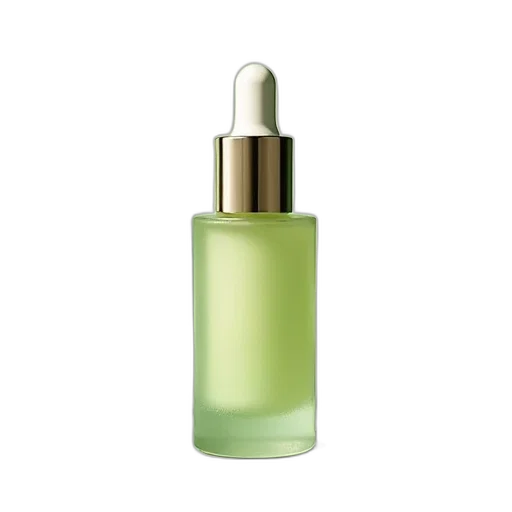 bottle, green, fresh, cica transparent PNG cut-out