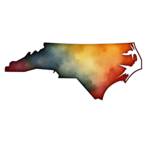 colorful, watercolor, map, north transparent PNG cut-out