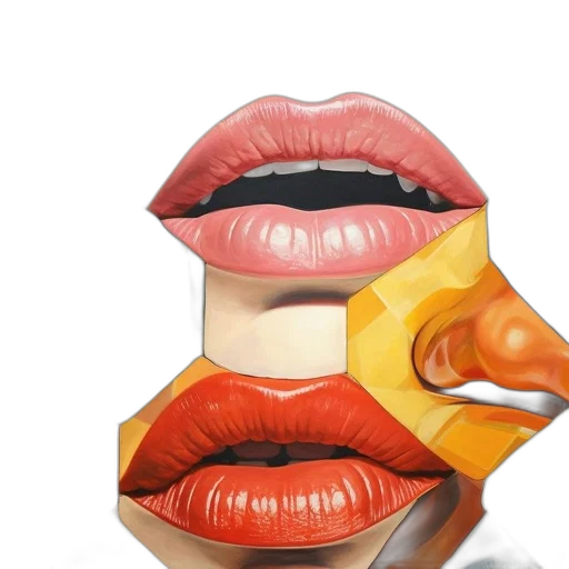 mask, face, jewelry, photorealistic transparent PNG cut-out