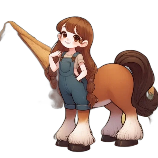 staff, animal, hair, creature transparent PNG cut-out