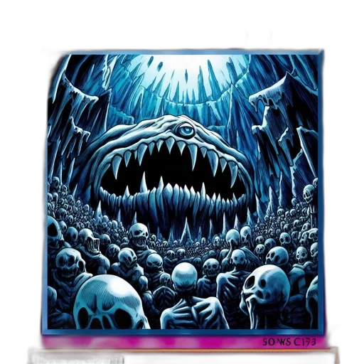creature, concept art, comic book art, pixel art transparent PNG cut-out
