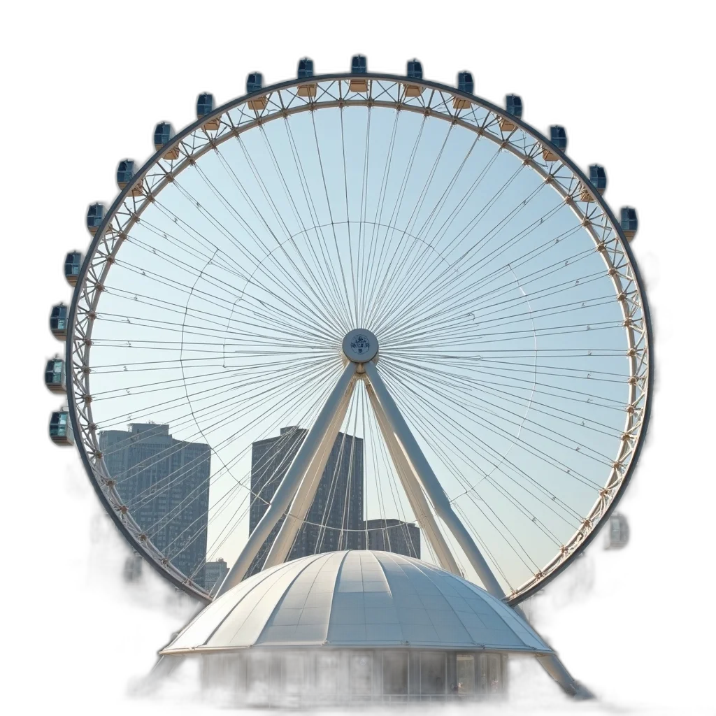 umbrella, staff, building, robot transparent PNG cut-out