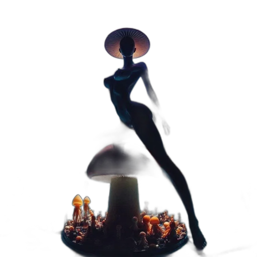 hat, staff, dress, jewelry transparent PNG cut-out