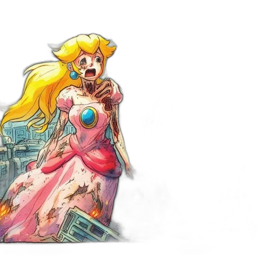 dress, weapon, concept art, comic book art transparent PNG cut-out