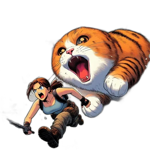 animal, weapon, creature, pixel art transparent PNG cut-out