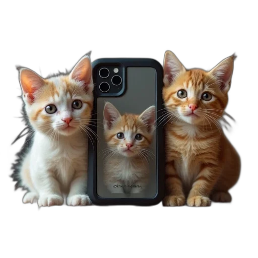 animal, photorealistic, three, cute transparent PNG cut-out