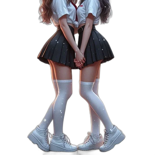 dress, staff, shoes, mask transparent PNG cut-out