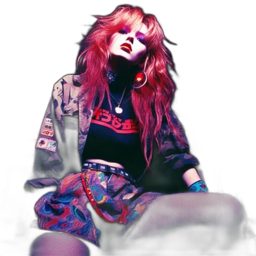 jacket, hair, dress, jewelry transparent PNG cut-out