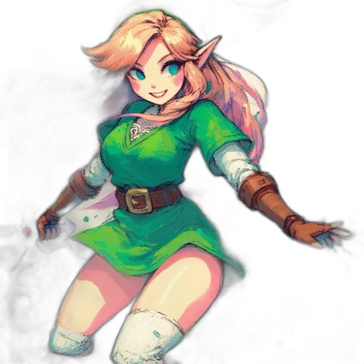 dress, staff, sword, weapon transparent PNG cut-out