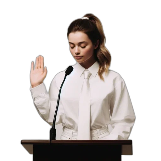 jacket, staff, dress, woman transparent PNG cut-out