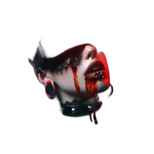 mask, creature, face, crown transparent PNG cut-out