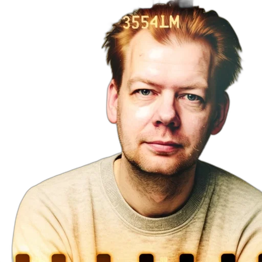 staff, hair, face, jacket transparent PNG cut-out