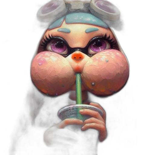 staff, face, mask, concept art transparent PNG cut-out