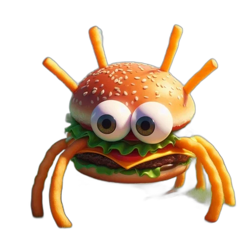 food, creature, animal, robot transparent PNG cut-out