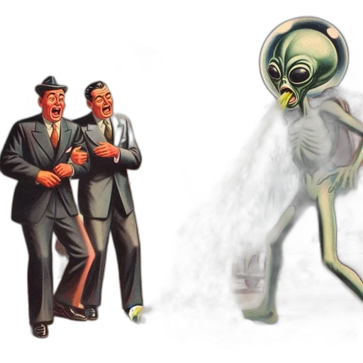 creature, concept art, comic book art, outer space transparent PNG cut-out