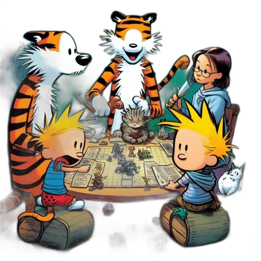 concept art, comic book art, fantasy art, pixel art transparent PNG cut-out