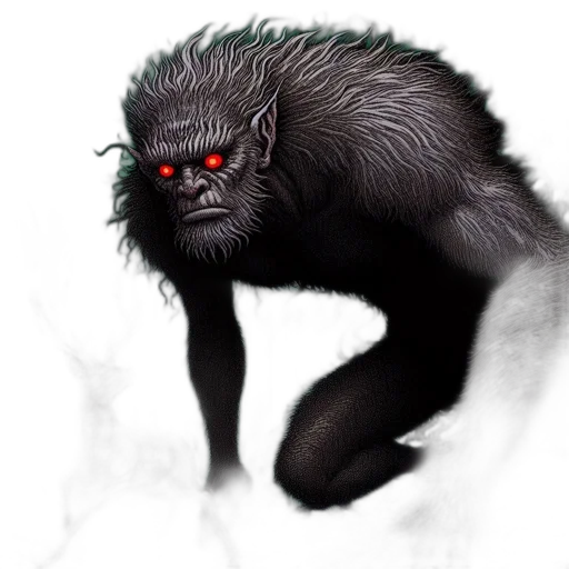 creature, animal, dragon, staff transparent PNG cut-out