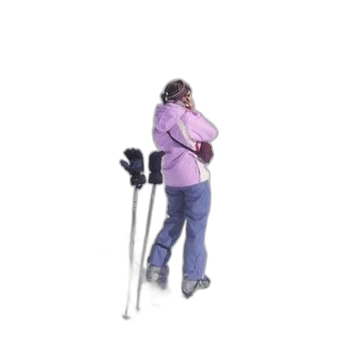staff, robot, umbrella, jacket transparent PNG cut-out