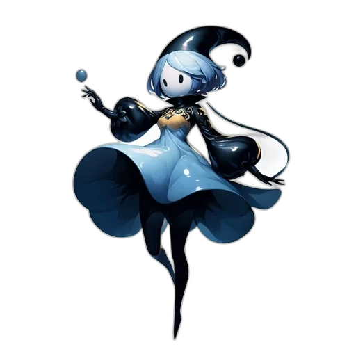 staff, robot, dress, concept art transparent PNG cut-out