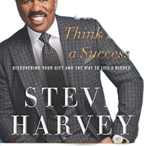 steve, harvey, book, cover transparent PNG cut-out