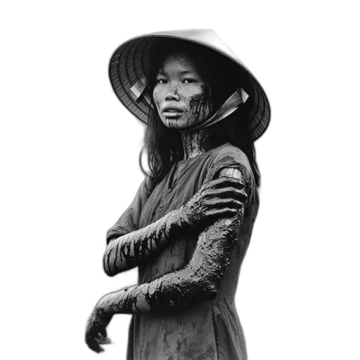 hat, umbrella, dress, staff transparent PNG cut-out