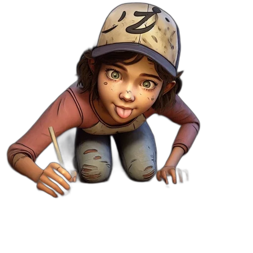 face, creature, hat, animal transparent PNG cut-out
