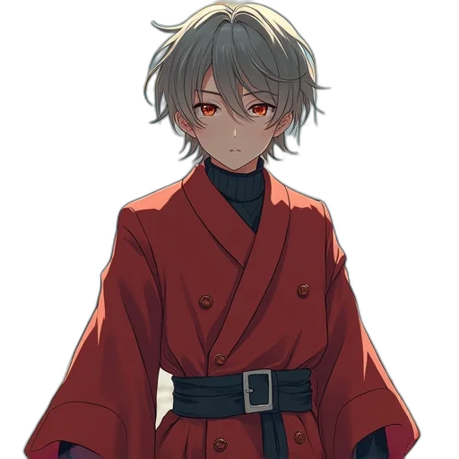 jacket, staff, crown, weapon transparent PNG cut-out