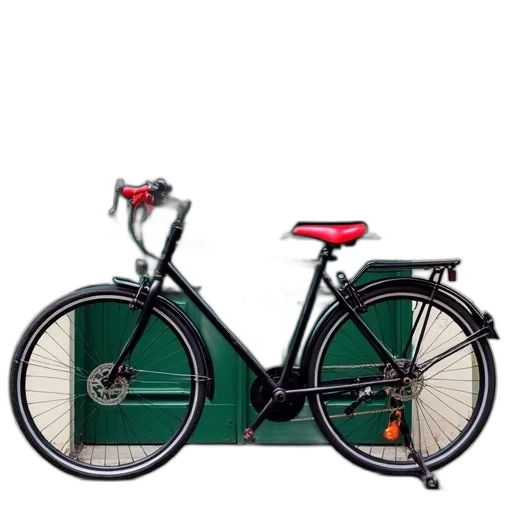 3d render, photorealistic, green, black transparent PNG cut-out