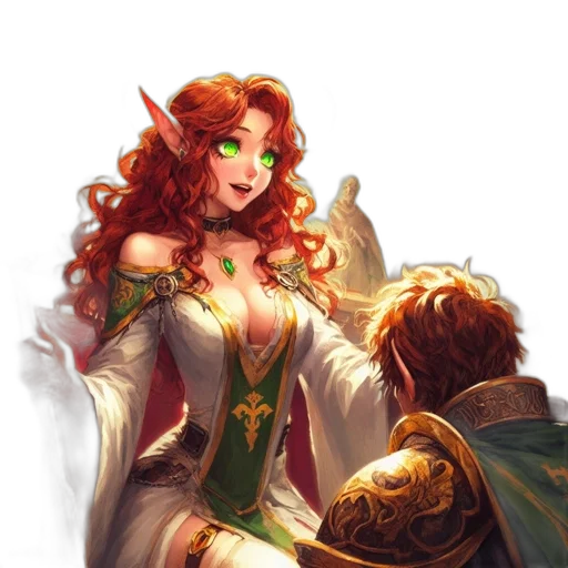 fantasy art, concept art, pixel art, comic book art transparent PNG cut-out