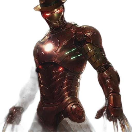 robot, mask, concept art, comic book art transparent PNG cut-out
