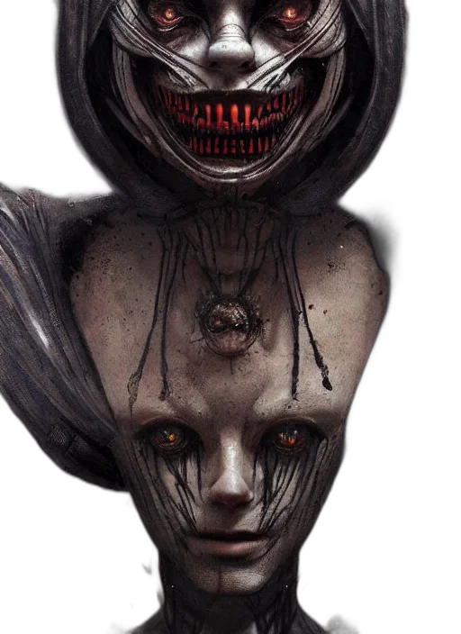 mask, creature, face, robot transparent PNG cut-out