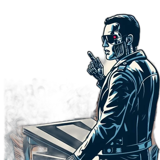 jacket, comic book art, concept art, cartoon transparent PNG cut-out